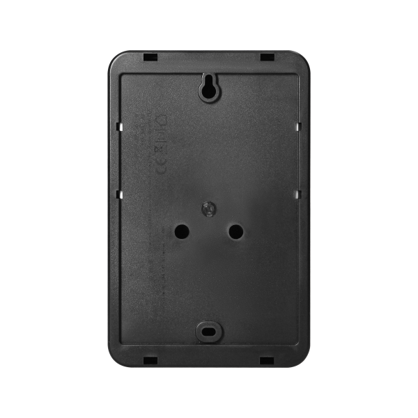 Electronic, wired doorbell LARK MAXI AC, one tone, 230V, black