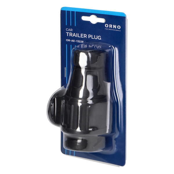 13-pin tailer plug, plastic, 12/24V