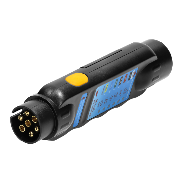 Trailer socket tester, 13/7-pin standard, 12/24V