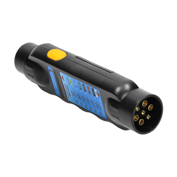 Trailer socket tester, 13/7-pin standard, 12/24V