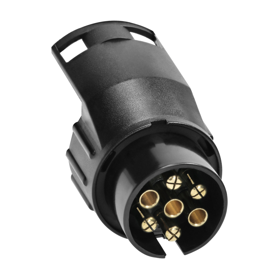 Zestaw testowy gniazda przyczepy, standard 13/7-pinowy, 12/24V