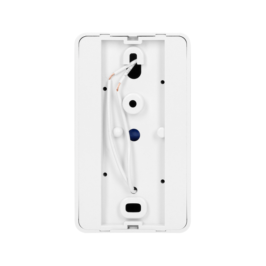 BREVIS Mini AC two-tones doorbell with wire, 230V, pure white