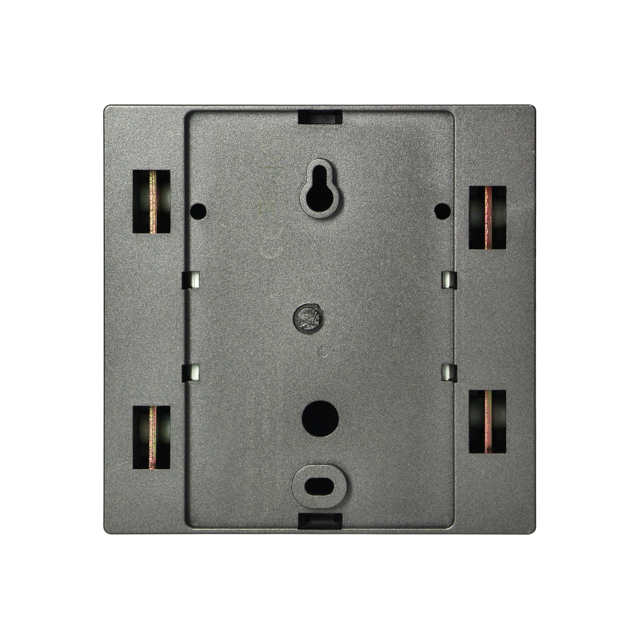 QUARTO two-tone electromechanical doorbell, graphite