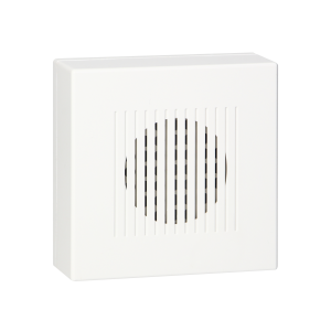 Dzwonek przewodowy elektroniczny jednotonowy RINGIL MINI AC, 230V, biały