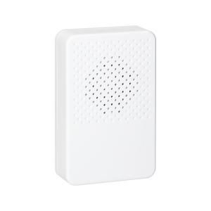 Electronic, wired doorbell LARK MAXI AC, one tone, 230V, pure white