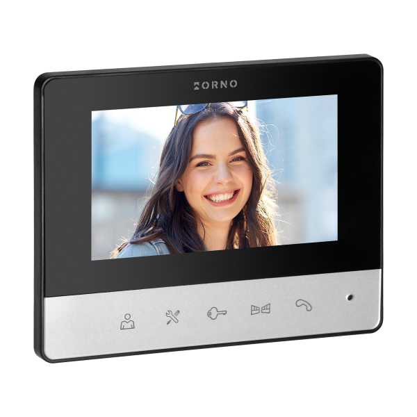 LIRA video doorphone set (outdoor unit + monitor), handset-free with color 4.3'' screen