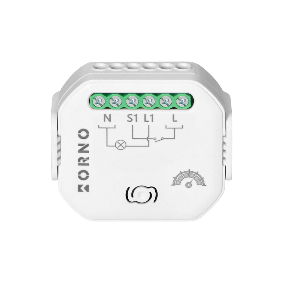 Przekaźnik dopuszkowy 1-kanałowy ze ściemniaczem Tuya Smart Wi-Fi+BLE