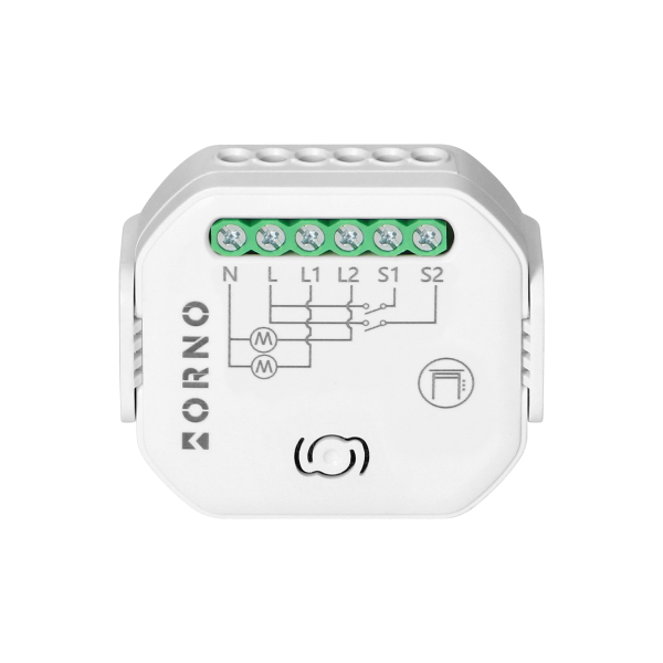 Przekaźnik dopuszkowy roletowy Tuya Smart Wi-Fi+BLE