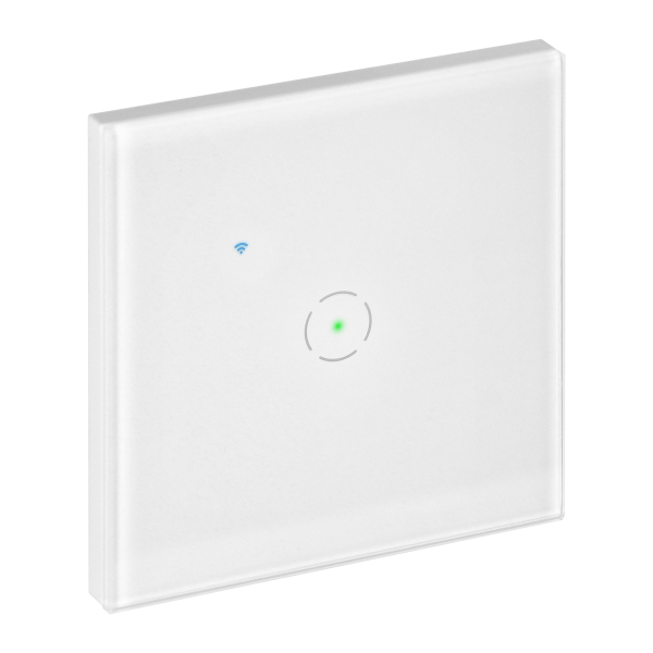 Tuya Smart Wi-Fi flush-mounted 1-gang switch, white