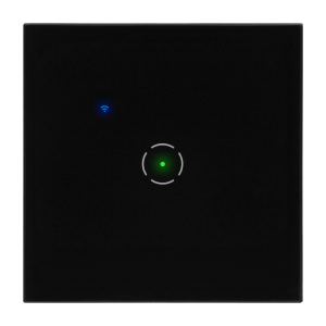 Włącznik podtynkowy pojedynczy Wi-Fi Tuya Smart Home, czarny