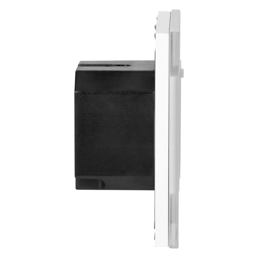 Gniazdo pojedyncze Tuya Smart Wi-Fi, Schuko, białe