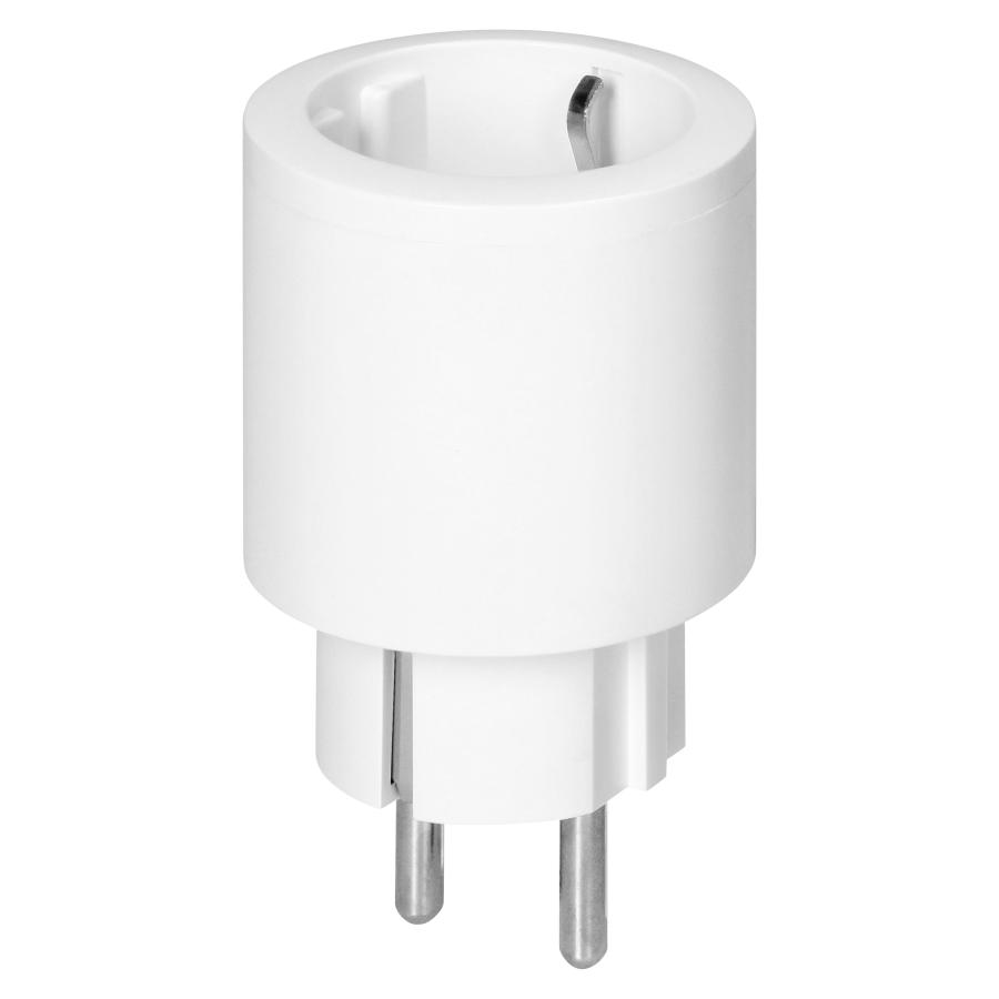 Tuya Smart Wi-Fi wireless socket, Schuko, white