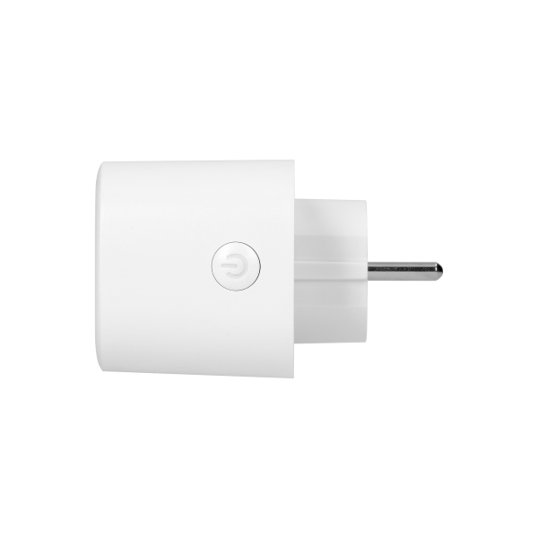 Tuya Smart Wi-Fi wireless double socket splitter, Schuko, white Tuya Smart Wi-Fi wireless double socket splitter, Schuko, white