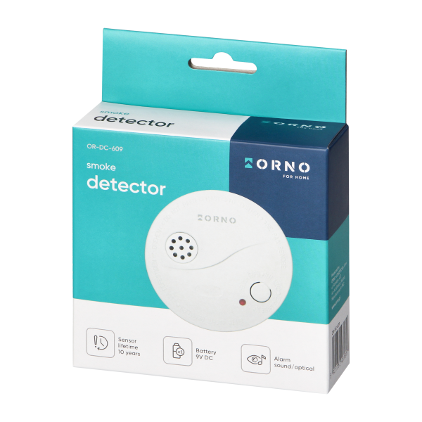 Battery operated smoke detector