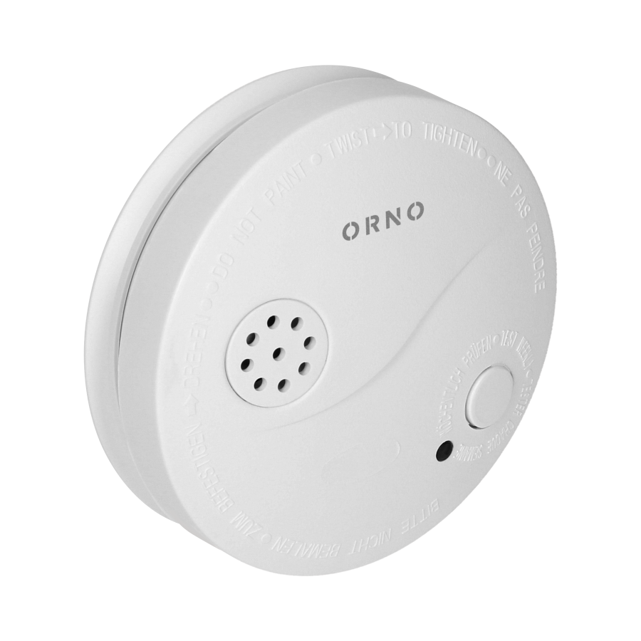 Battery operated smoke detector