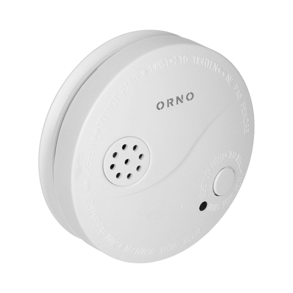 Battery operated smoke detector