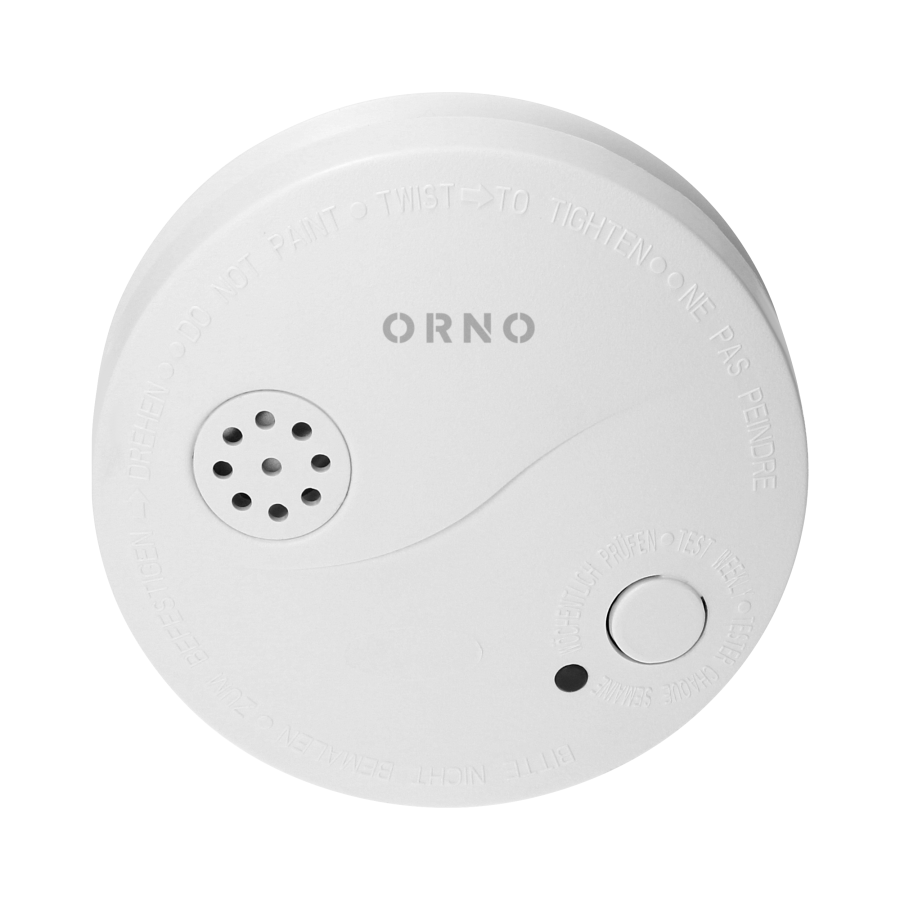 Battery operated smoke detector