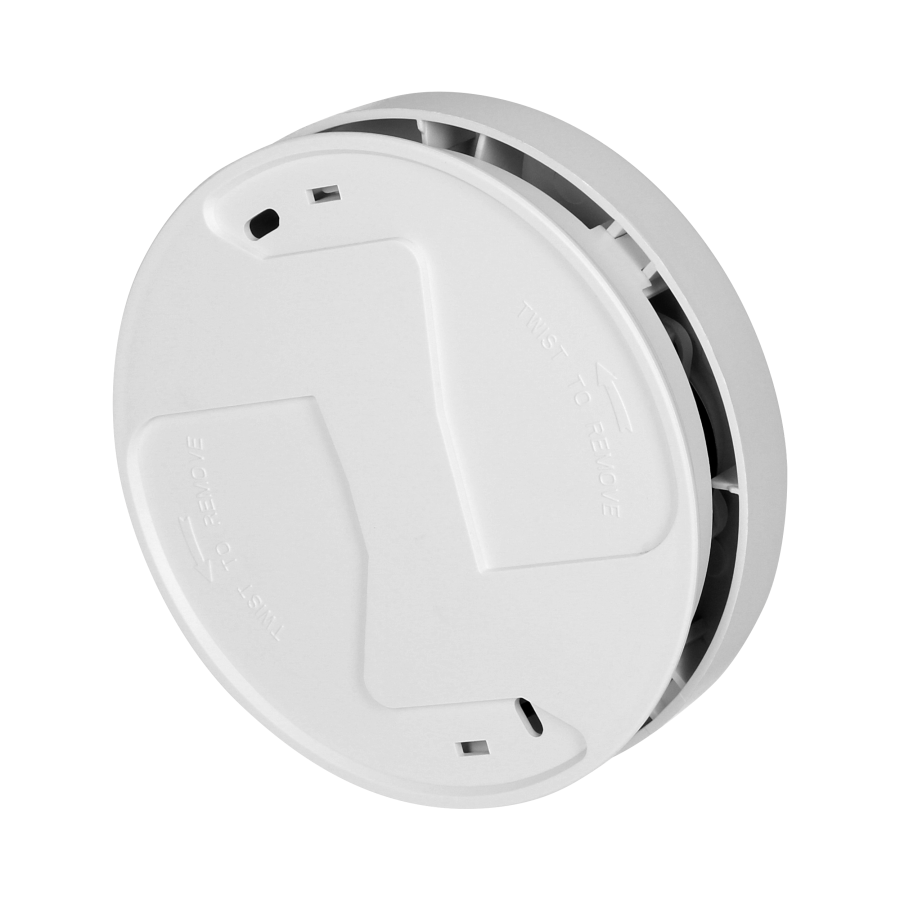 Battery operated smoke detector