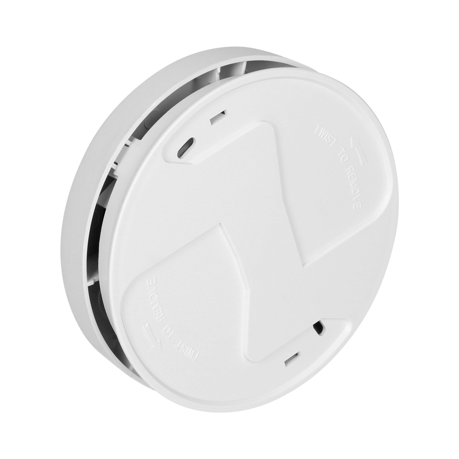 Battery operated smoke detector