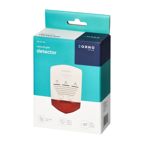 Natural gas detector 230V AC