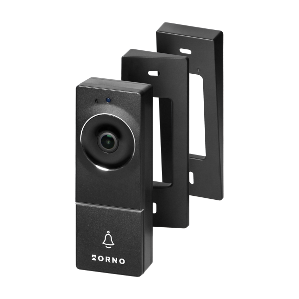 ALERTO, video doorphone set, 4-wire, 7", Wi-Fi,  touch panel, black