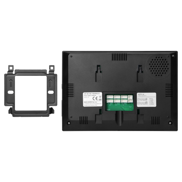 ALERTO, video doorphone set, 4-wire, 7", Wi-Fi,  touch panel, black