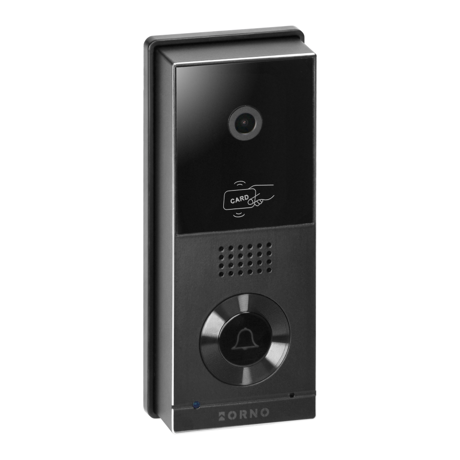 XIRAN single-family video doorphone set, 2-wire, 8", touch screen, Full HD, RFID