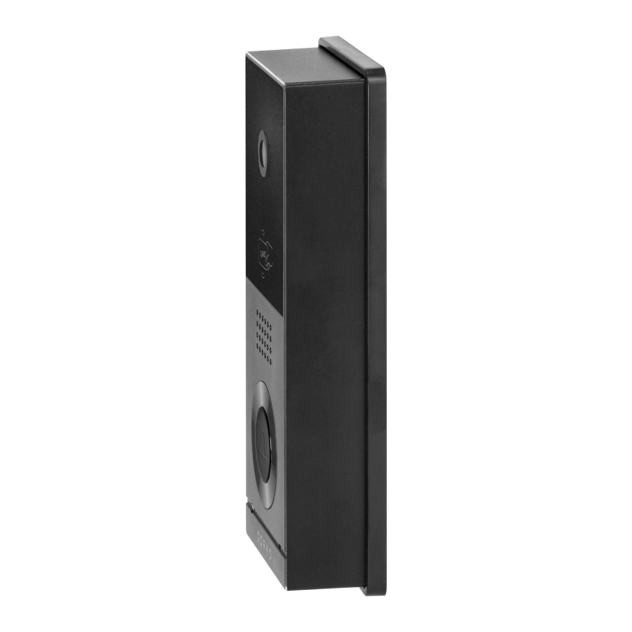 XIRAN single-family video doorphone set, 2-wire, 8", touch screen, Full HD, RFID