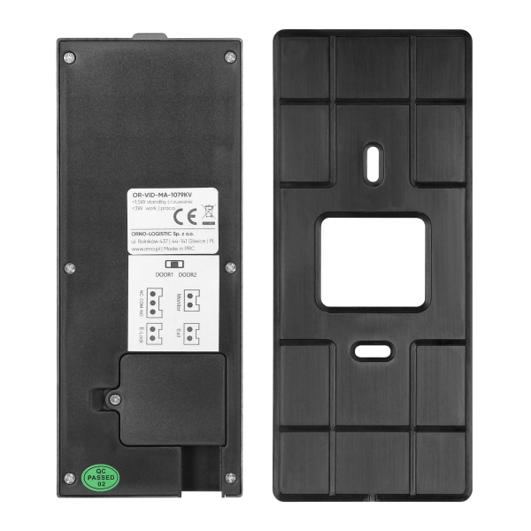 XIRAN, zestaw wideodomofonowy jednorodzinny, 2-żyłowy, 8", Wi-Fi, ekran dotykowy, Full HD, RFID