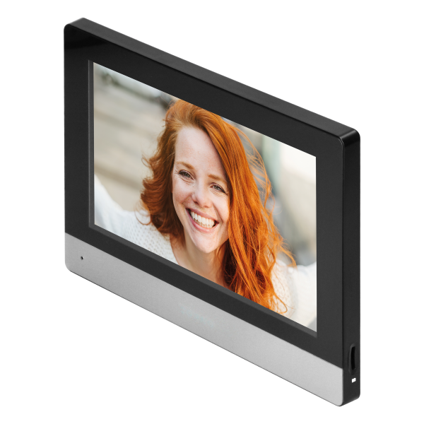 XIRAN single-family video doorphone set, 2-wire, 8", touch screen, Full HD, RFID