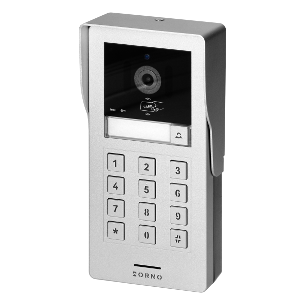 GAYD, zestaw wideodomofonowy jednorodzinny, 2-żyłowy, 8", Wi-Fi, ekran dotykowy, 2MP Full HD, RFID, szyfrator