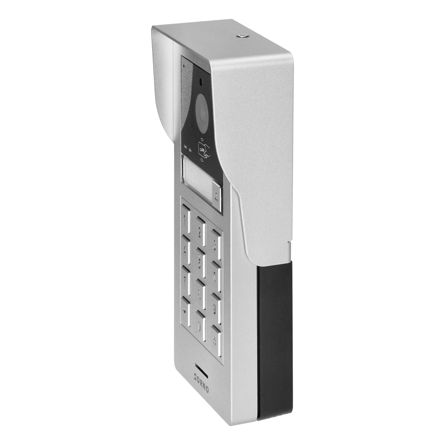 GAYD, zestaw wideodomofonowy jednorodzinny, 2-żyłowy, 8", Wi-Fi, ekran dotykowy, 2MP Full HD, RFID, szyfrator