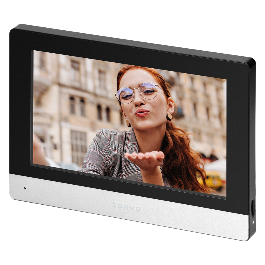 GAYD, zestaw wideodomofonowy jednorodzinny, 2-żyłowy, 8", Wi-Fi, ekran dotykowy, 2MP Full HD, RFID, szyfrator