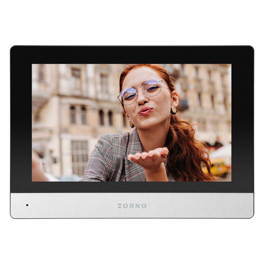 GAYD, zestaw wideodomofonowy jednorodzinny, 2-żyłowy, 8", Wi-Fi, ekran dotykowy, 2MP Full HD, RFID, szyfrator