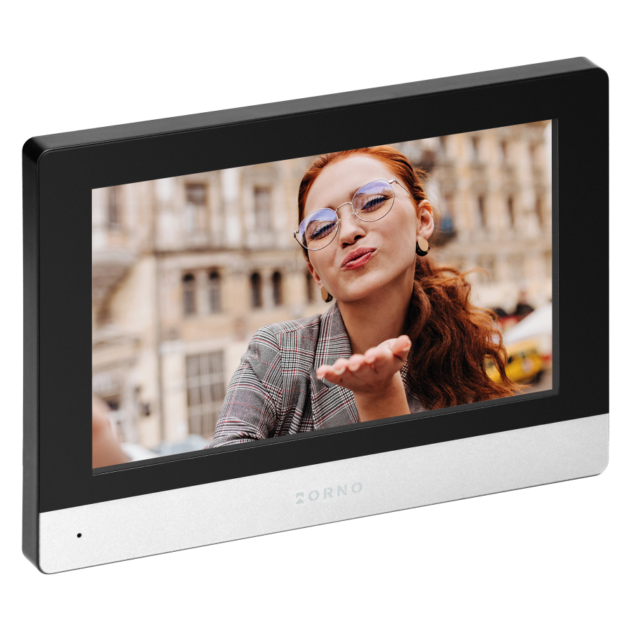 GAYD, zestaw wideodomofonowy jednorodzinny, 2-żyłowy, 8", Wi-Fi, ekran dotykowy, 2MP Full HD, RFID, szyfrator