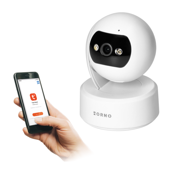 Indoor PTZ camera, 4MP, Wi-Fi, memory, two-way talk