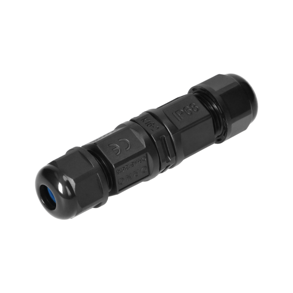 Konektor kablowy prosty z szybkozłączką IP68 MINI 2x1,5mm2, 400V/16A, 