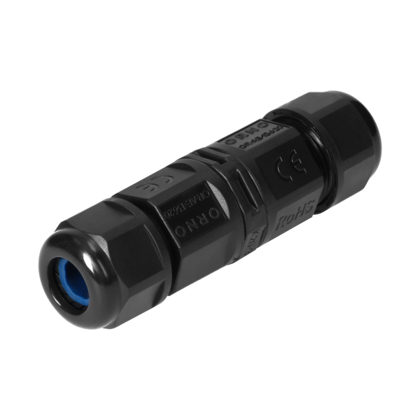 Cable Connector, Straight with quick connector, IP68 3x4mm², 400V/25A