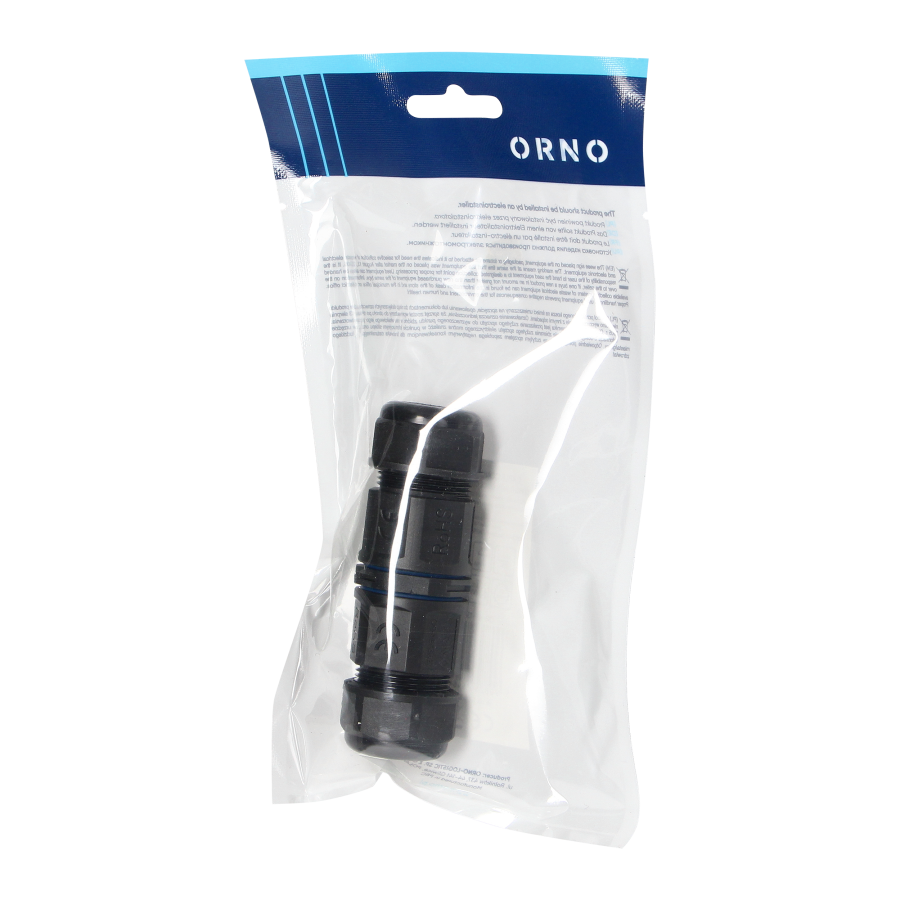 Cable Connector, Straight with quick connector, IP68 5x4mm², 400V/25A