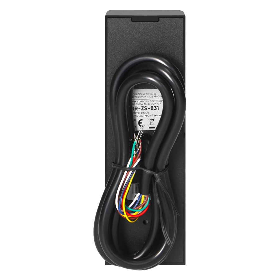 Code lock with card and proximity tags reader, OLED display, Wi-Fi, IP68, 1-relay output (2A), Powered by TUYA