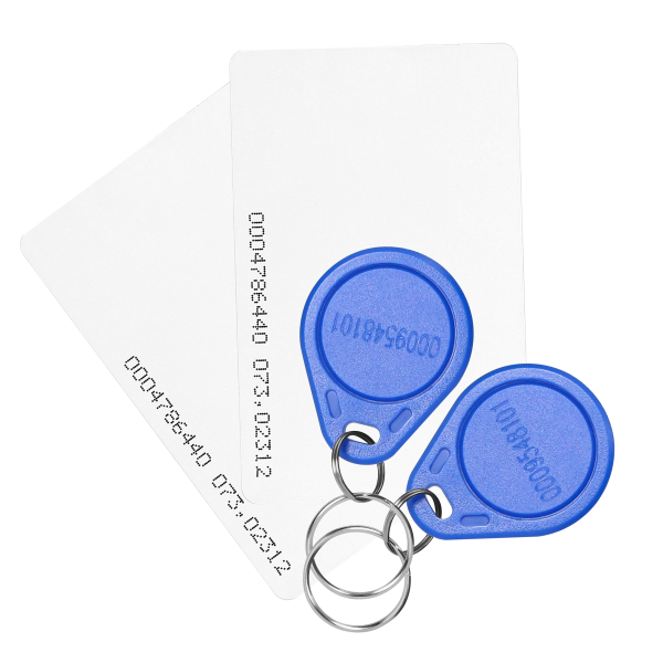 Code lock with card and proximity tags reader, OLED display, Wi-Fi, IP68, 1-relay output (2A), Powered by TUYA