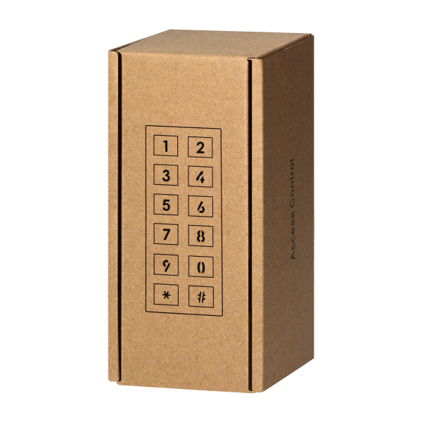 Code lock with proximity card/tags reader and fingerprint reader, Wi-Fi, slim design, IP68, 1 relay output (2A), Powered by Tuya