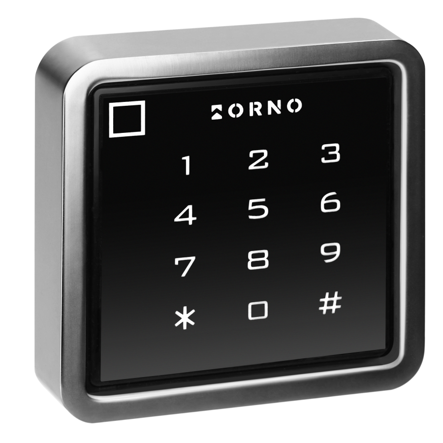 Code lock with card and proximity tags reader, Wi-Fi, IP68, 1-relay output (3A), Powered by Tuya