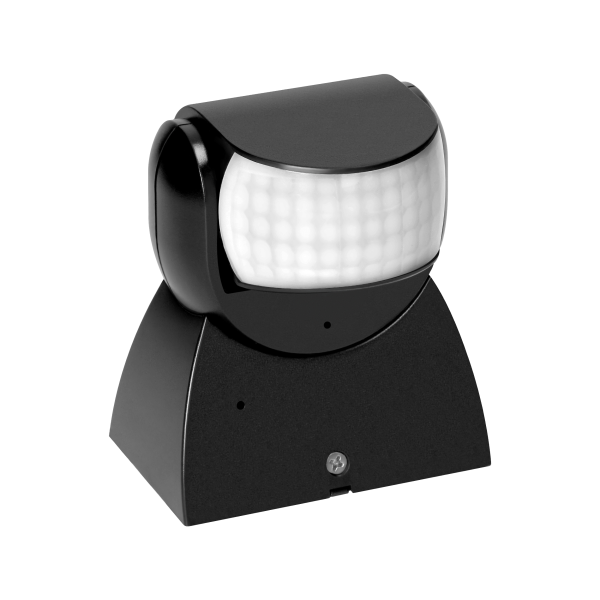 Czujnik ruchu 180° 2 sensory, IP65, 1200W, czarny, TUYA Smart Wi-Fi
