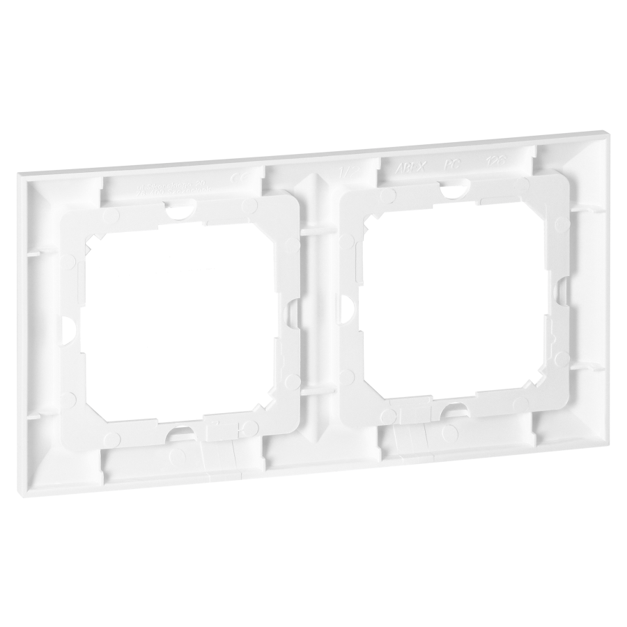 Double frame Pearl, Ra-2P, white