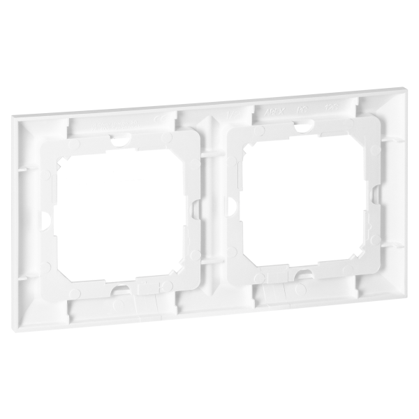 Double frame Pearl, Ra-2P, white