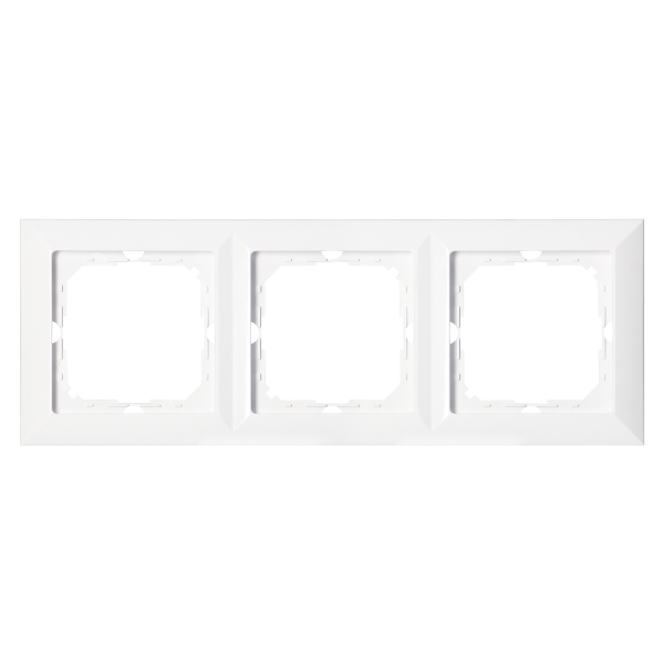Triple frame Pearl, Ra-3P, white