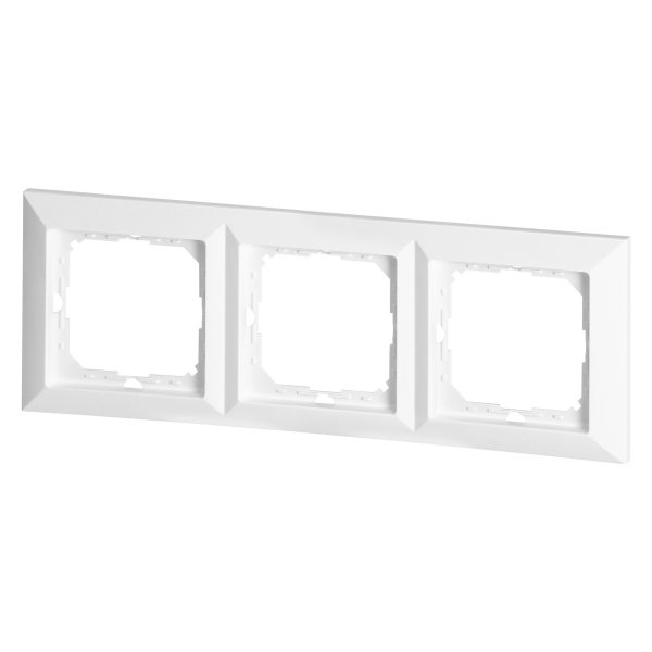 Triple frame Pearl, Ra-3P, white