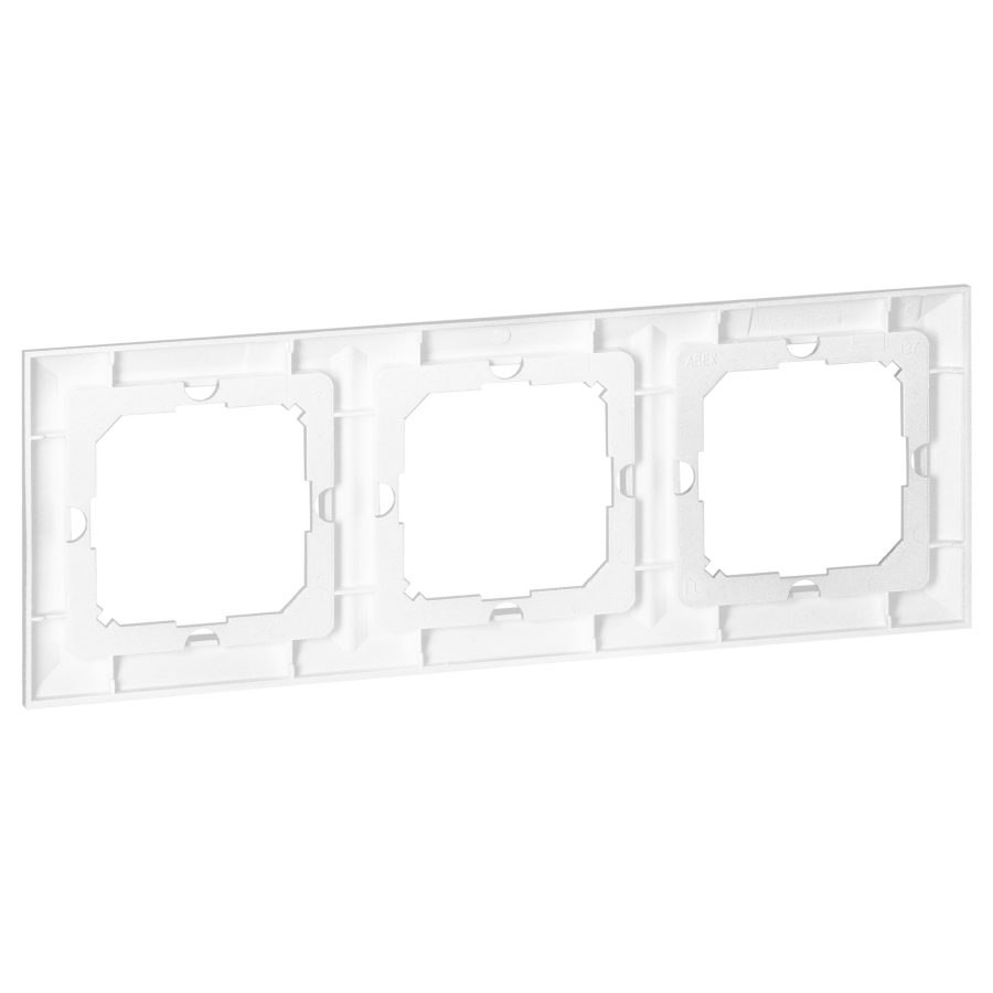 Triple frame Pearl, Ra-3P, white