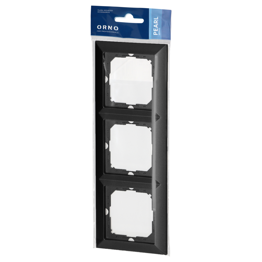 Triple frame Pearl, Ra-3P, black